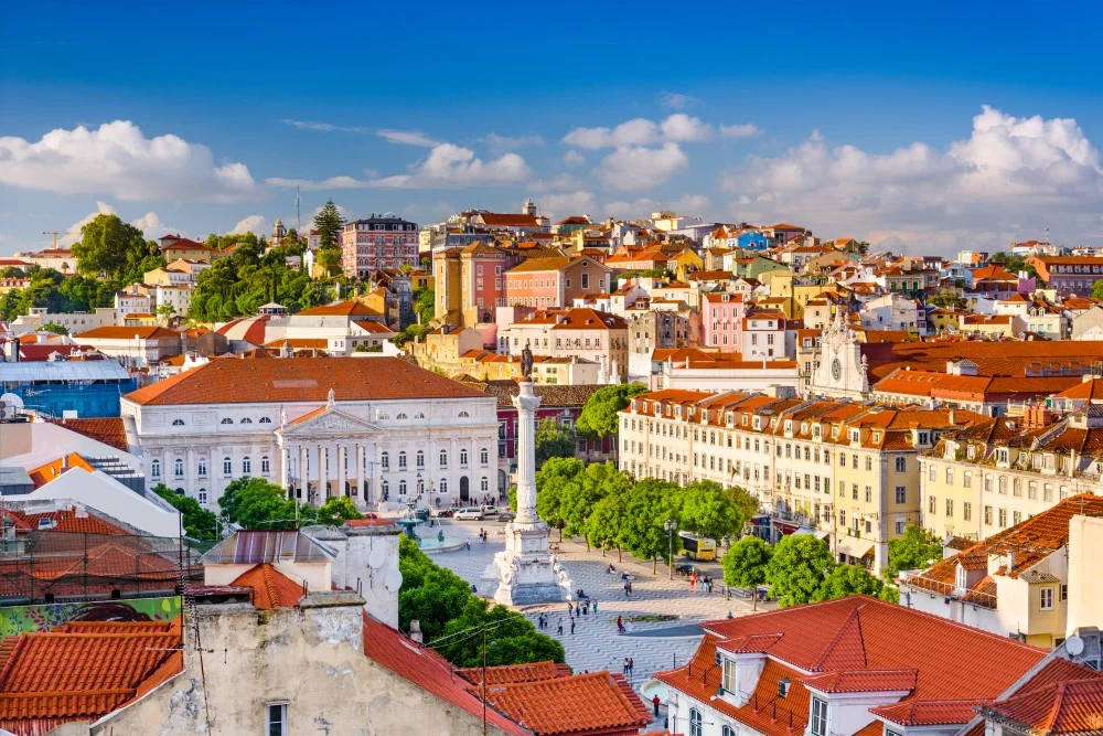 Lissabon i Portugal